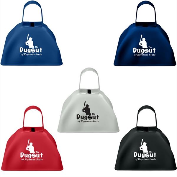 TH55 Metal Cowbell With Custom Imprint
